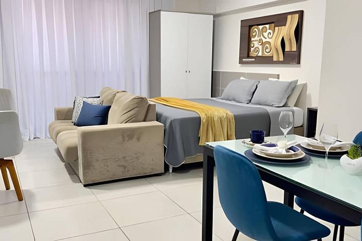 Casas e apartamentos de temporada para 4 pessoas, com balcão e jacuzzi, com animais de estimação em Pajuçara