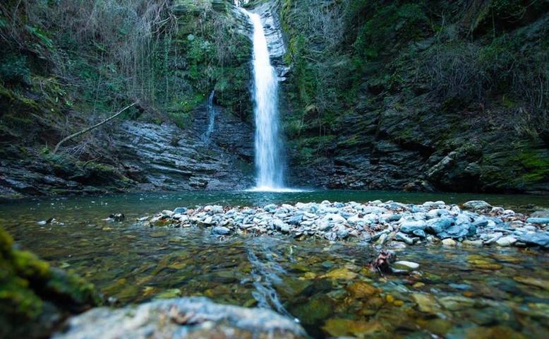 Maison d’hôte pour 4 personnes, avec vue ainsi que jardin et piscine à Carcheto-Brustico