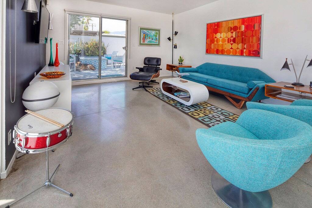 1960 Midcentury Modern Class 1 Historic Status Palm Springs Home Donald Wexler in Palm Springs, Coachella Valley