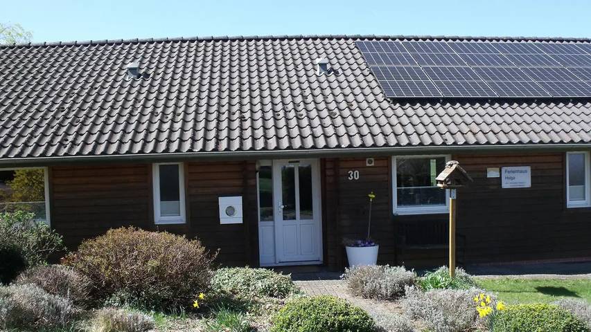 Ferienhaus für 4 Personen, mit Garten, mit Haustier