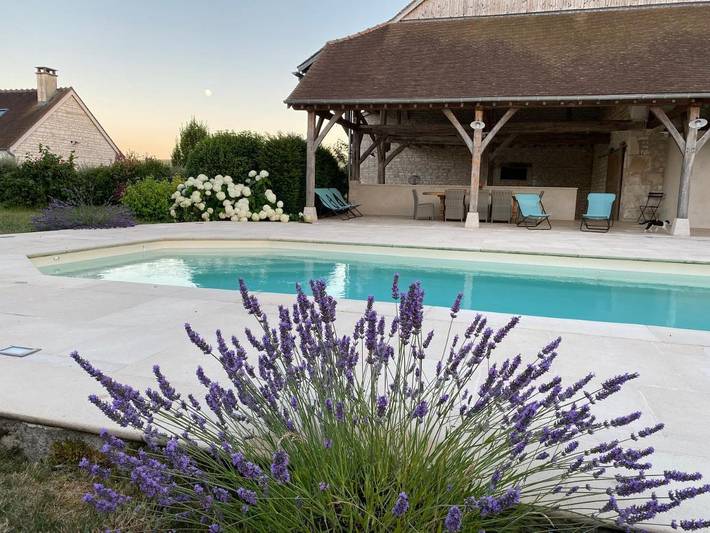 Chambre d’hôte pour 4 personnes, avec jardin et vue ainsi que terrasse et piscine en Bourgogne - 3