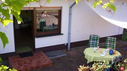 Ferienwohnung für 4 Personen, mit Garten am Bostalsee