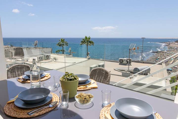 Ferienwohnung für 4 Personen, mit Terrasse in San Agustin