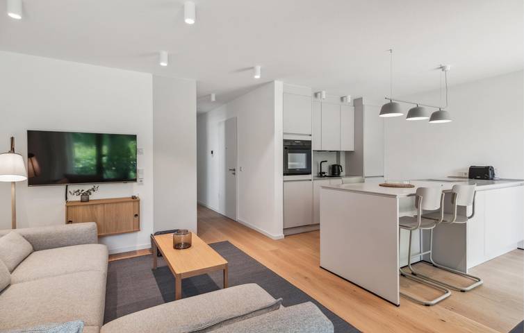 Apartamento vacacional entero, Acogedor apartamento con jardín y terraza a 600 m de la playa in Tossens, Butjadingen