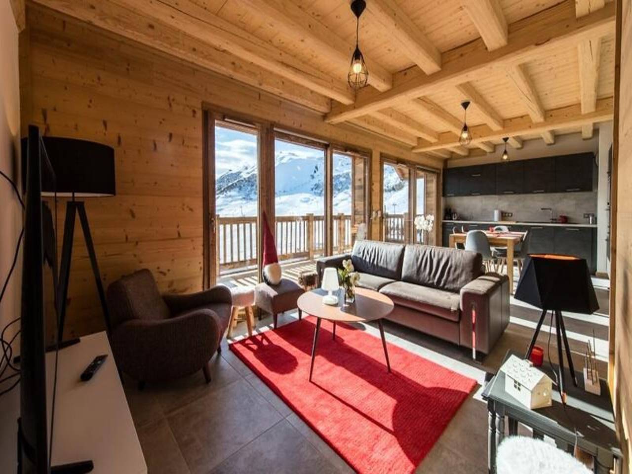 Ganze Wohnung, Apartment in Les Retenues Ski-in/Ski-out in La Toussuire, Fontcouverte-la-Toussuire