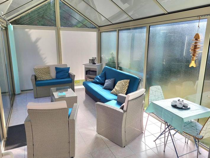 Gîte pour 4 personnes, avec jardin, animaux acceptés dans Pirou-Plage