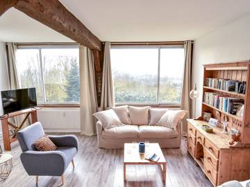 Gîte pour 3 personnes, avec jardin et vue à Tourgéville