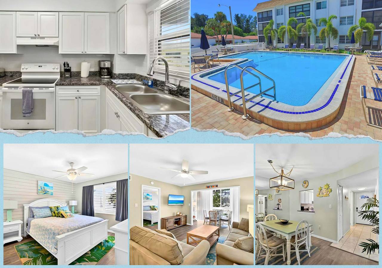 Hel leilighet, Siesta Key Gem Gulf Views Heated Pool Bliss in Siesta Key, Sarasota County