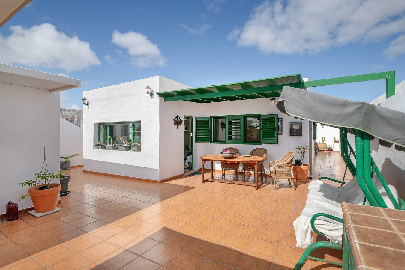 Ferienhaus 'La Casa De Maika' mit privater Terrasse, privatem Garten und Wi-Fi in Los Cocoteros, Teguise