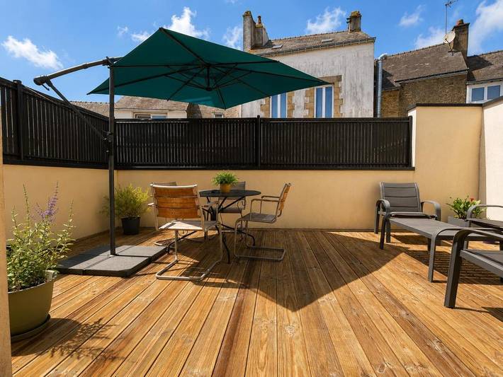 Gîte pour 2 personnes, avec terrasse dans Office De Tourisme D Auray