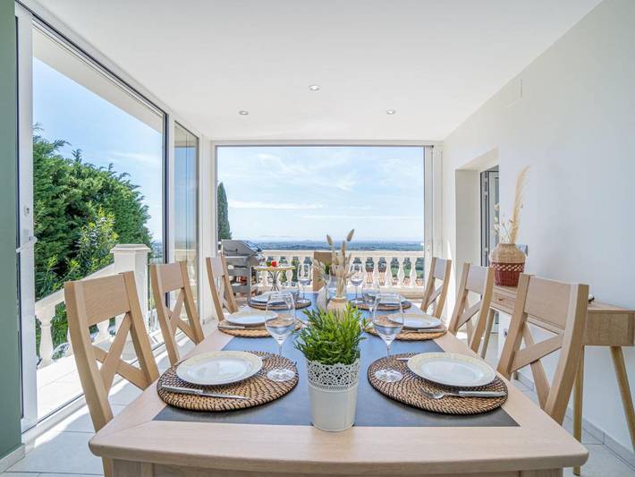 Casa rural para 10 personas, con Terraza y Piscina en Palau Sabardera - 3