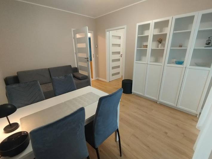 Apartament wakacyjny dla 4 osób, z Balkon i Widok w Rumia