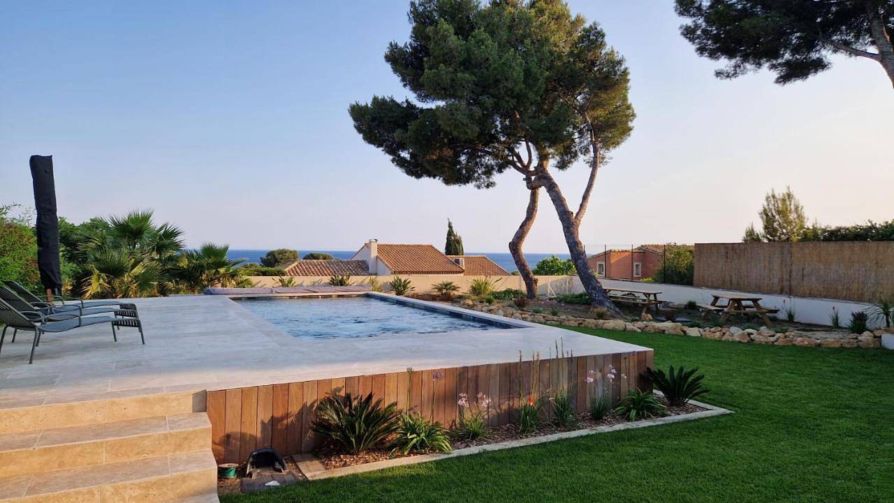 Maison d'architecte vue mer in Carry-le-Rouet, Côte méditerranéenne (France)