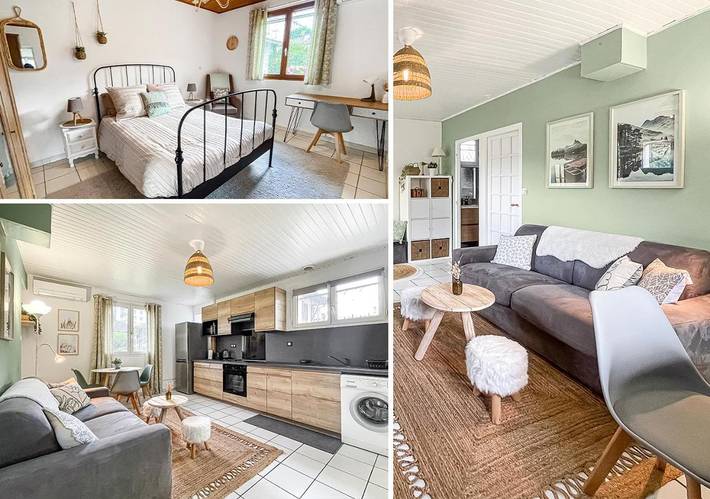 Location de vacances pour 3 personnes, avec jardin à Saint-Martin-d'Hères - 2