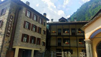 Hôtel pour 3 personnes, avec jardin ainsi que sauna et vue à Alagna Valsesia