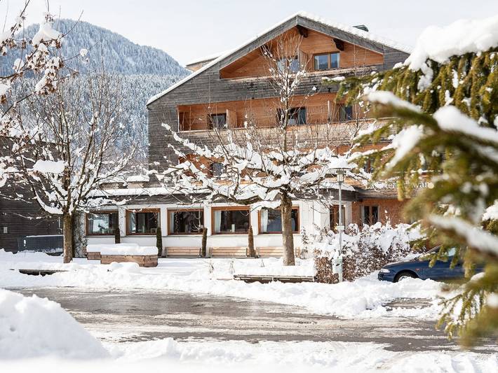 Hotel für 2 Personen, mit Balkon und Garten sowie Sauna in Bizau
