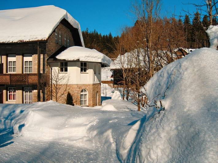 Apartamento inteiro, Waldliebe Spiegelhütte - Ferienwohnung am Bach - Ferienwohnung in Lindberg, Šumava Mountains
