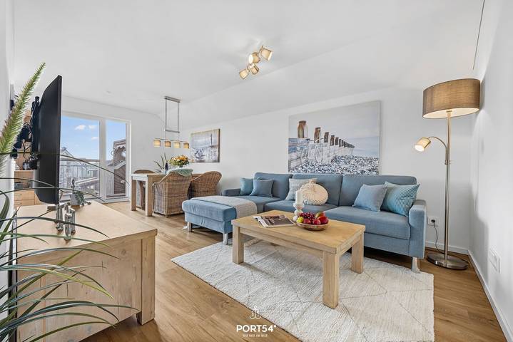 Ferienwohnung für 4 Personen, mit Balkon und Ausblick sowie Sauna, mit Haustier in Kappeln
