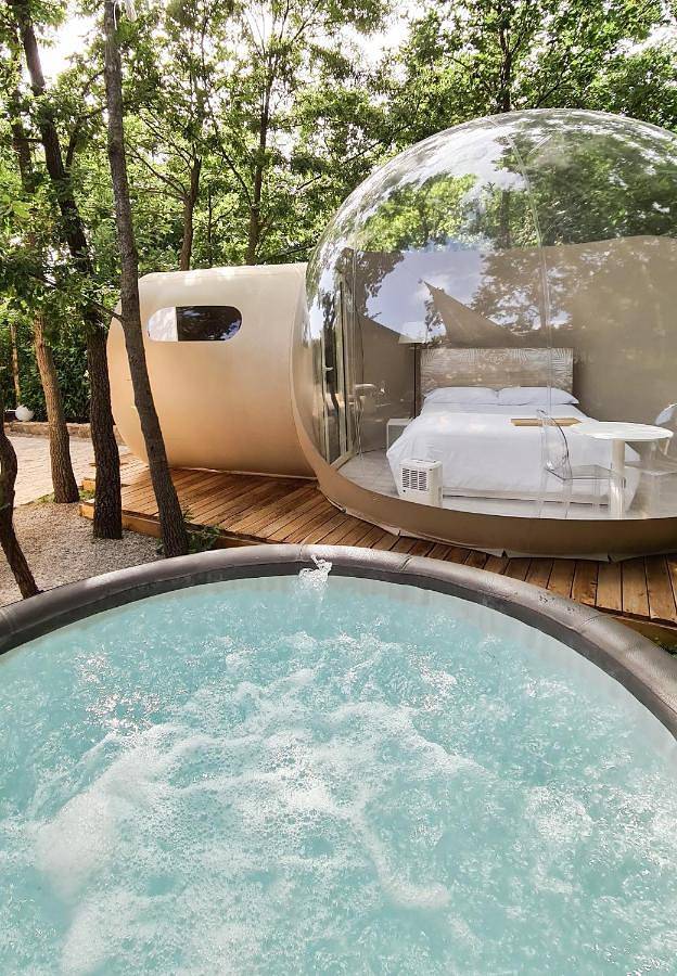Camping per 2 persone, con Terrazza e Idromassaggio nonché Giardino e Piscina in Basilicata