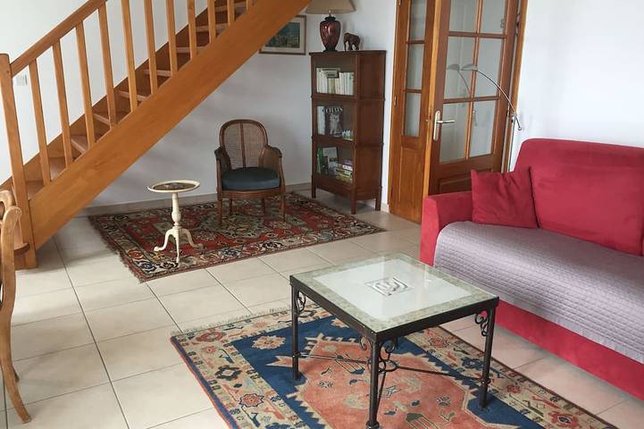 Gîte pour 4 personnes, avec jardin et balcon dans Plage du Prieuré - 4