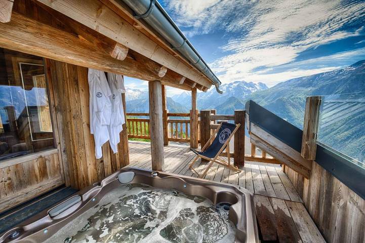 Chalet pour 14 personnes, avec jacuzzi ainsi que sauna et jardin à Villard-Reculas - 4