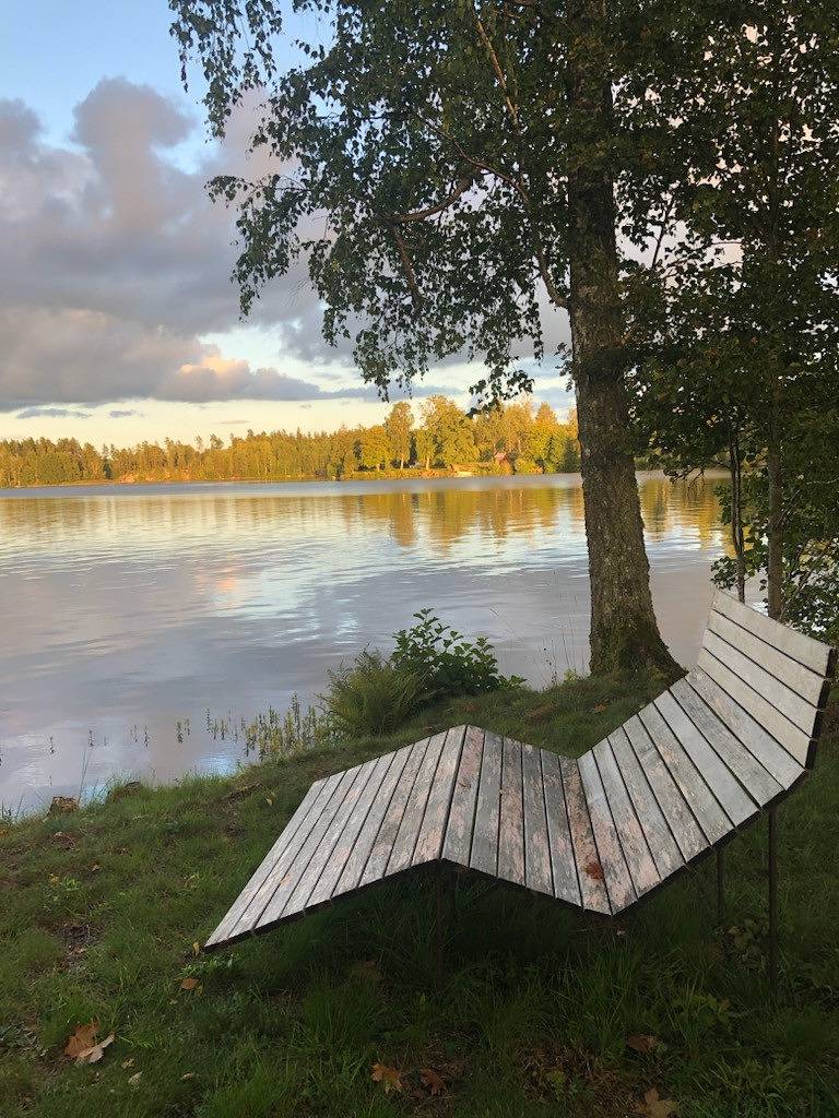 Urlaub direkt am See Östra Lägern in Ydre und Umgebung