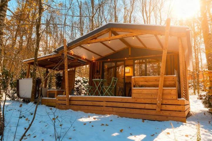 Chalet pour 2 personnes, avec jacuzzi