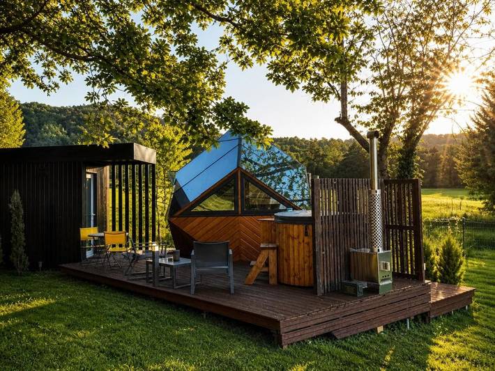 Location de vacances pour 2 personnes, avec vue ainsi que piscine et jardin dans Villenauxe-la-Grande - 4