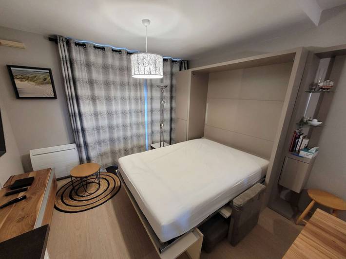 Studio entier, Studio avec Balcon, Parking Privatif et Wi-Fi à Wimereux in Wimereux, Région de Boulogne-sur-Mer