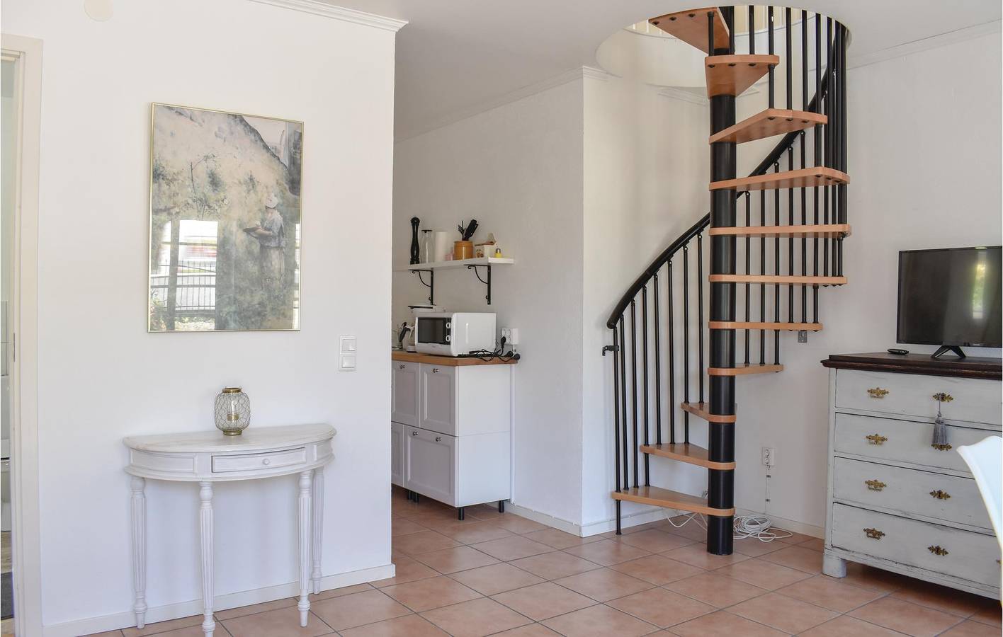 Hel semesterlägenhet, Lägenhet för 2 Personer med terass in Österlen