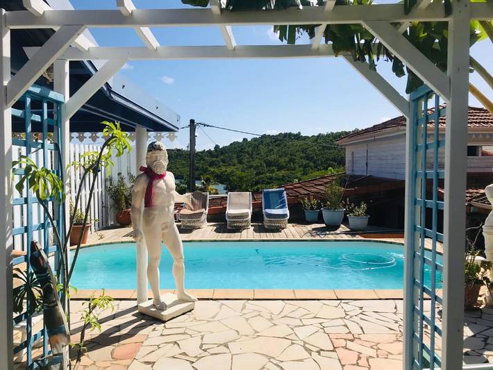 Maison de vacances pour 2 personnes, avec piscine et terrasse