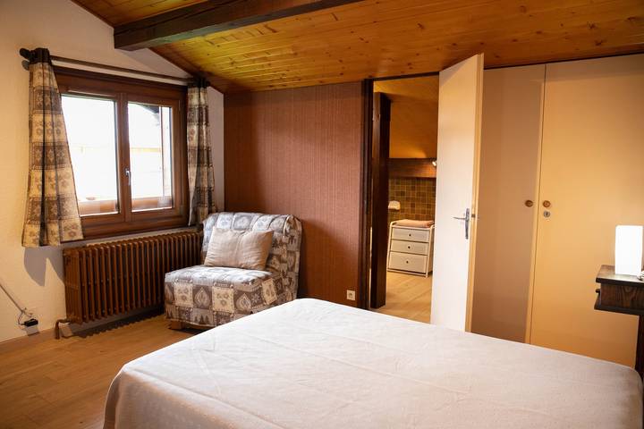 Studio entier, Studio 4 personnes  Chalet Tournier avec vue sur la montagne, jardin partagé et Wi-Fi in Les Gets, Les Portes du Soleil