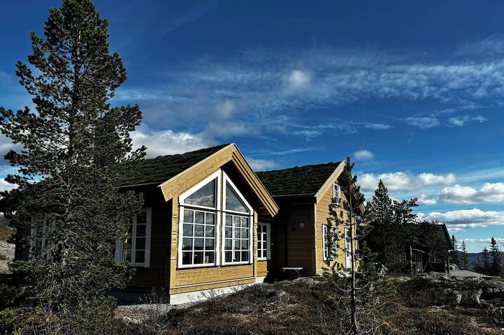 Berghütte mit Panoramablick in Valdres in Etnedal