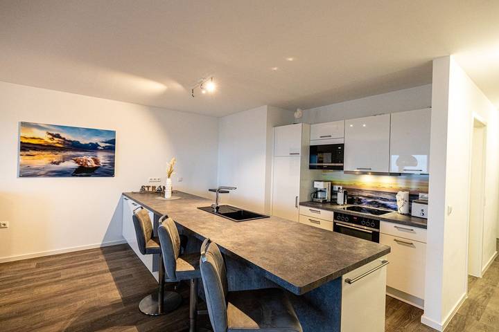 Ferienwohnung für 6 Personen, mit Sauna und Terrasse sowie Ausblick in Schillig - 3