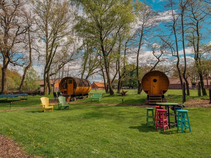 Camping für 4 Personen, mit Sauna und Terrasse sowie Garten in Niedersachsen - 4