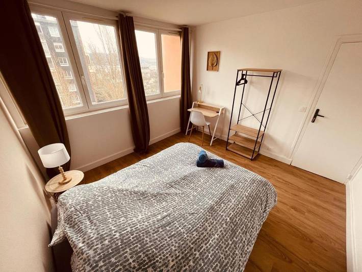 Gîte pour 6 personnes, avec balcon et vue à Sotteville-lès-Rouen - 3