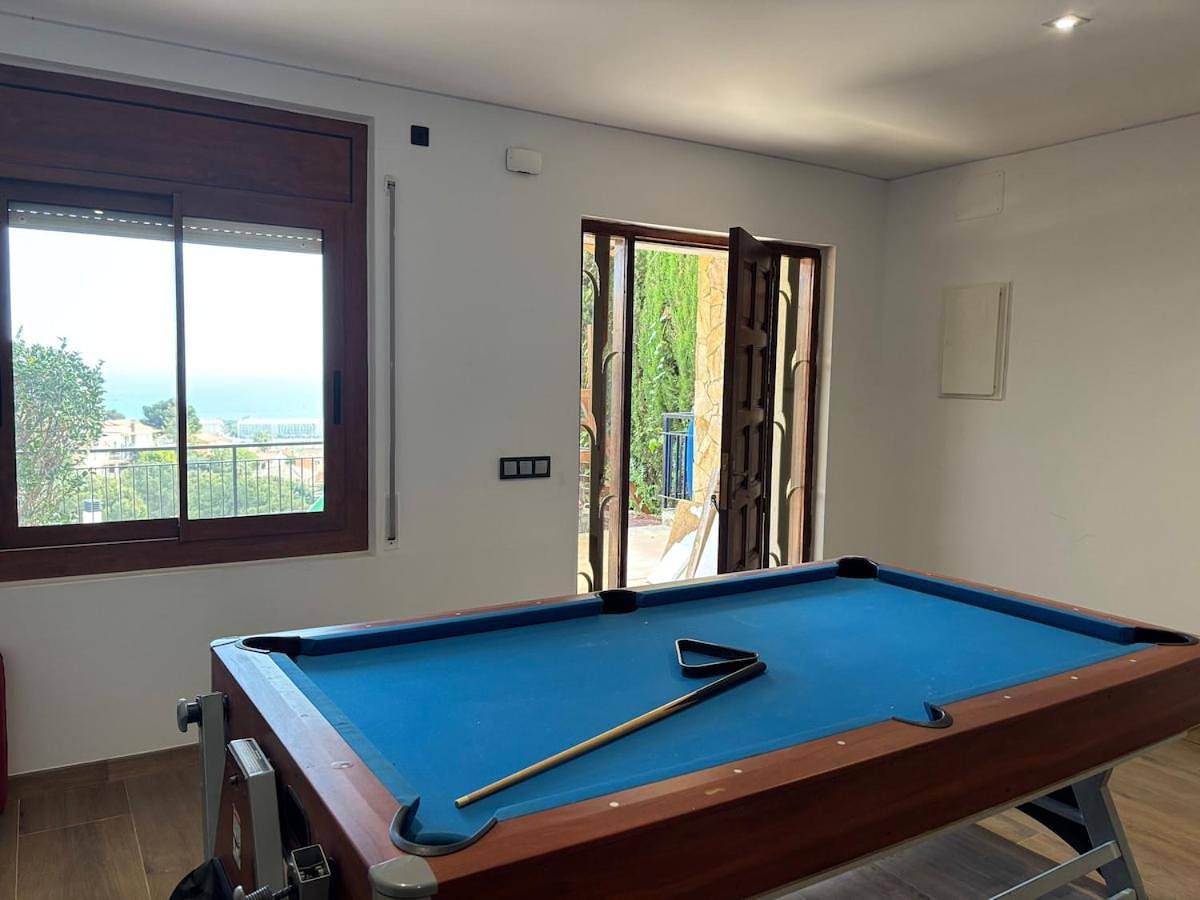 House with ocean and mountain views in Santa Susanna, Costa del Maresme