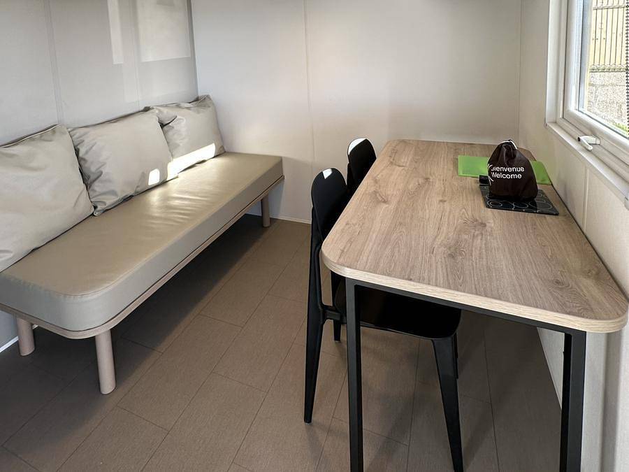 Camping Paradis - La Croix L'abbé - Mobile home 2 persons - Comfort mobile-home 1 bed 2 pers in Saint-Valery-sur-Somme, Abbeville region