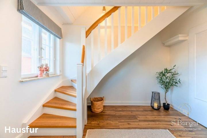 Ferienwohnung für 4 Personen, mit Balkon/Terrasse und Terrasse sowie Ausblick, mit Haustier in Oevenum - 2