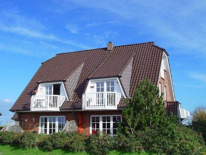 Ferienwohnung für 4 Personen, mit Balkon und Terrasse in Ording