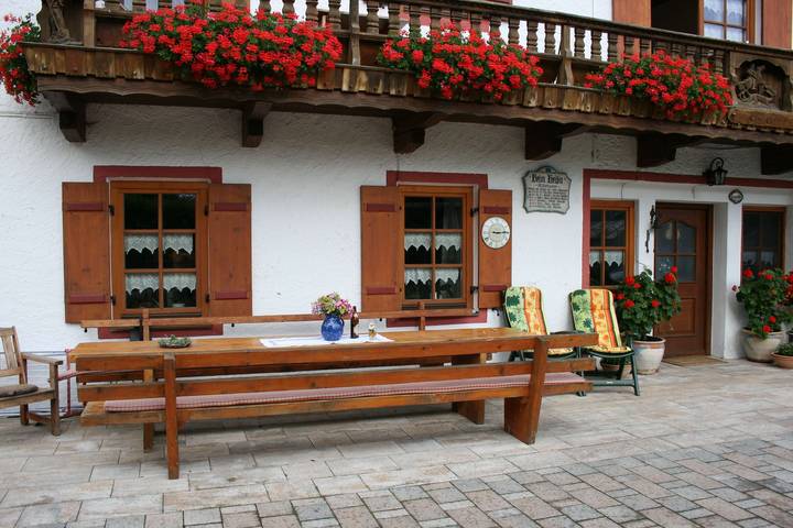 Beim Heiß'n - Appartment Schwalbennest 27 qm, 1-2 Personen, Wohnschlafraum, Wlan, Balkon in Staudach-Egerndach, Chiemsee