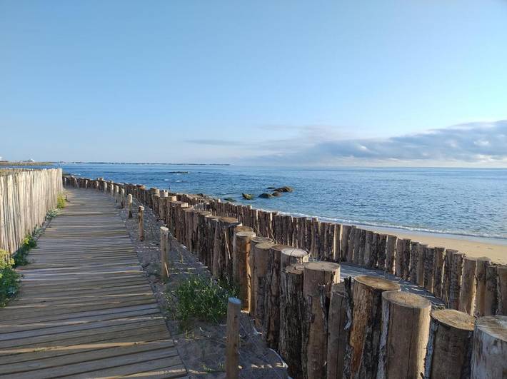 Gîte pour 2 personnes, avec vue ainsi que terrasse et jardin dans Plage Ker-Elisabeth - 2