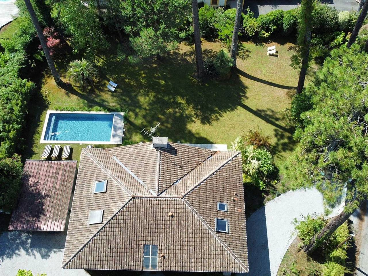 Villa voor 10 personen met tuin in Hossegor, Dax en omgeving