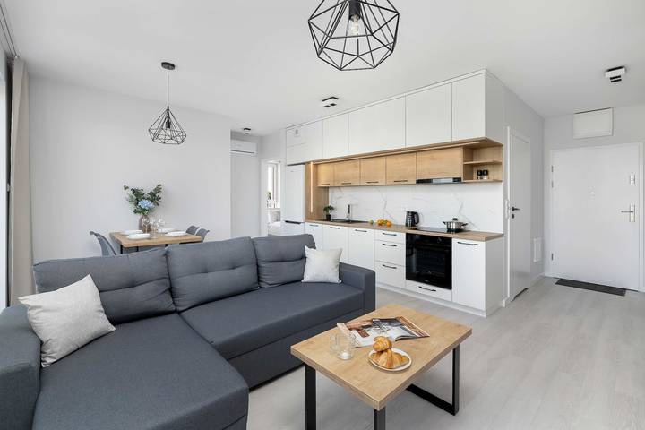 Apartament wakacyjny dla 6 osób, z Ogród w Lublin