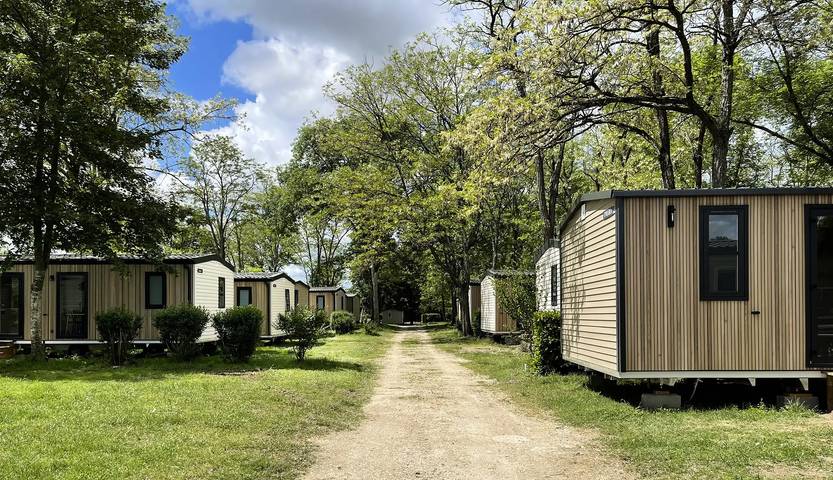 Mobil home pour 4 personnes, avec Terrasse
