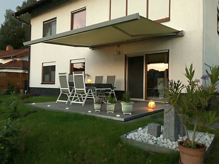 Ferienwohnung für 3 Personen, mit Terrasse