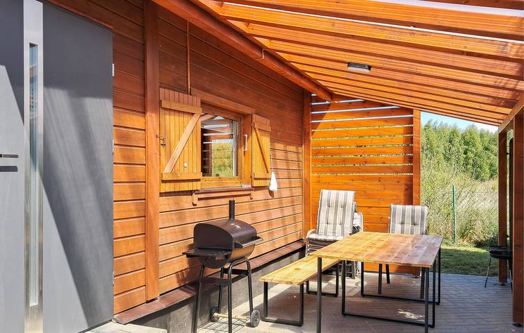 Ferienhaus für 5 Personen mit Terrasse in Puddemsdorf, Jezioro Jamno