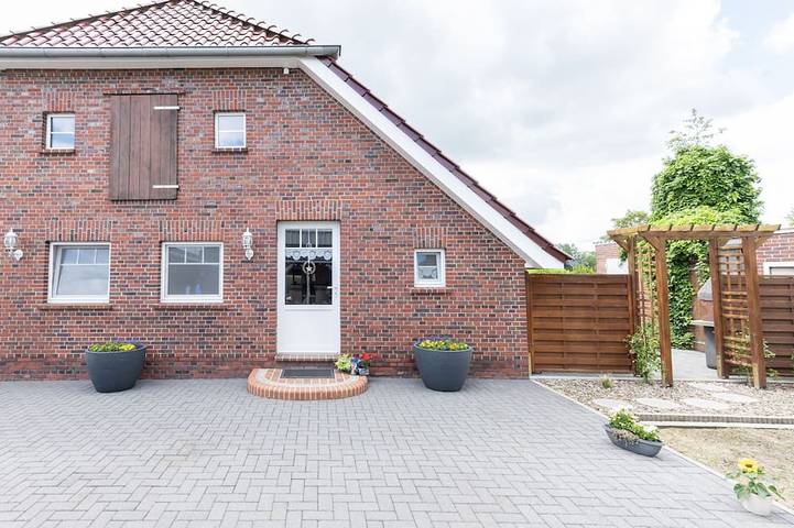 Ferienwohnung für 3 Personen, mit Terrasse und Garten in Hesel