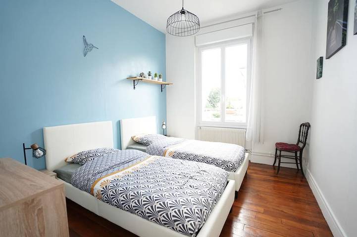 Ganze Wohnung, Spacious & cosy T3, south facing, very close to the Loire River in Orléans, Loire-Tal