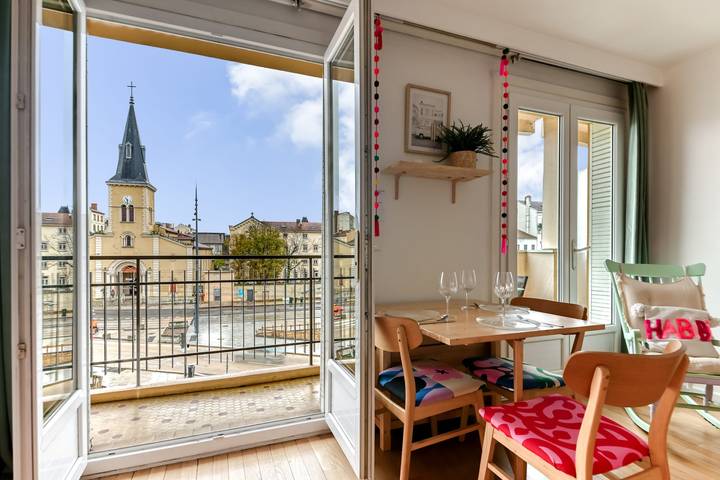 Gîte pour 4 personnes, avec balcon à Villeurbanne - 3